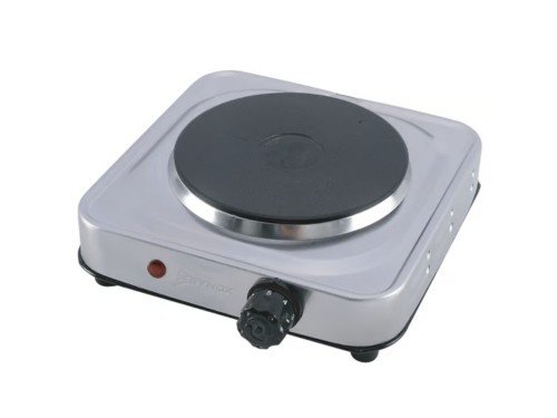 Anafe eléctrico Bynox 1 hornalla acero inox. 5 niveles CI-ANFE10-AI