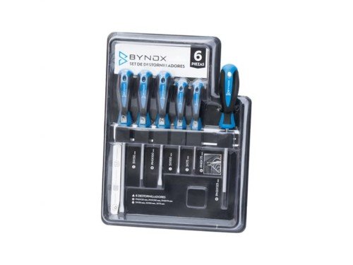 Kit de Destornilladores Bynox 6 piezas DS-DESTPP-06