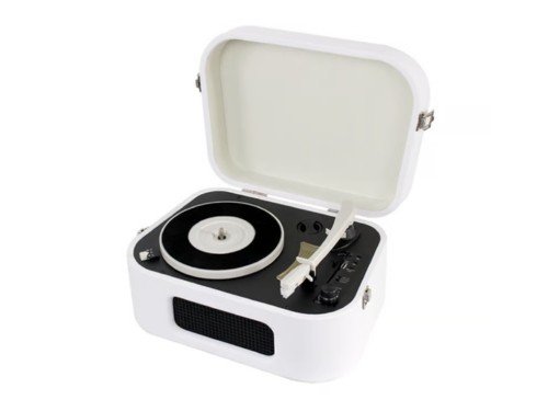 Tocadiscos Bynox con BTH – Cabezal Cerámico AI-TCD10W-BL