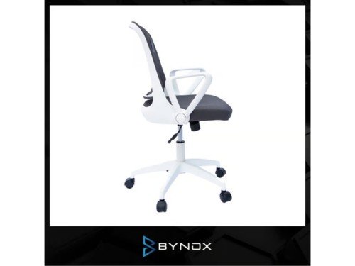 Silla de oficina blanca Bynox CI-SIOF01-BL