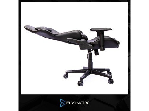 Silla Gamer Bynox Ergonómica Reclinable 180° Negra CI-SIGME1-NE