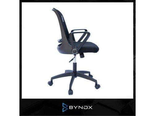 Silla de oficina negra Bynox CI-SIOFO1-NE