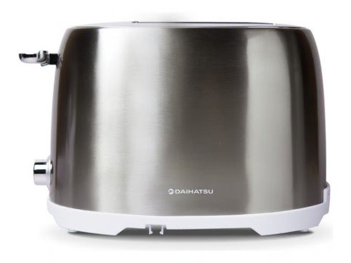 Tostadora Daihatsu 800w 2 Panes Acero Inoxidable TOS-DAIH-TA1729ACE