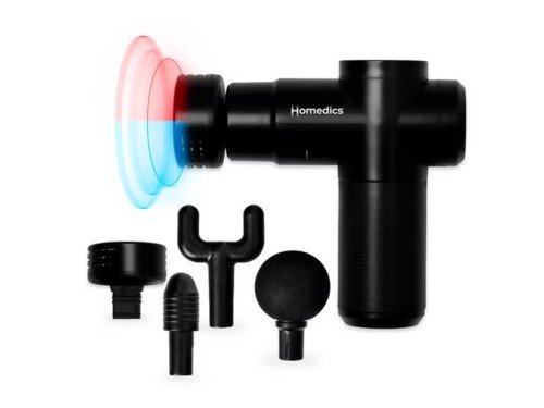 Pistola masajeadora de percusión con Frío/Calor Homedics HHG-350H-AR