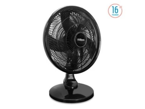 Ventilador de mesa Liliana 16″ 65w 3 velocidades 5 aspas – VSOP16