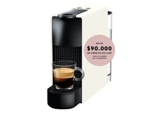 Cafetera Nespresso Essenza Mini White C30-AR-WH-NE2-IMPO