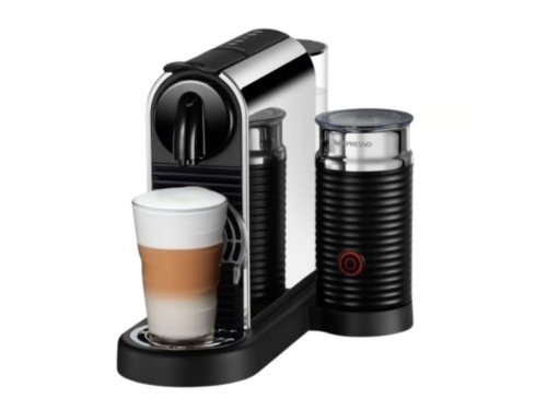 Cafetera Nespresso Citiz Platinum Steel Milk D145-AR-ME-NE