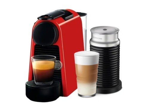 Cafetera Nespresso Essenza Mini Roja + Aeroccino A3KD30-AR-RENE2-EI
