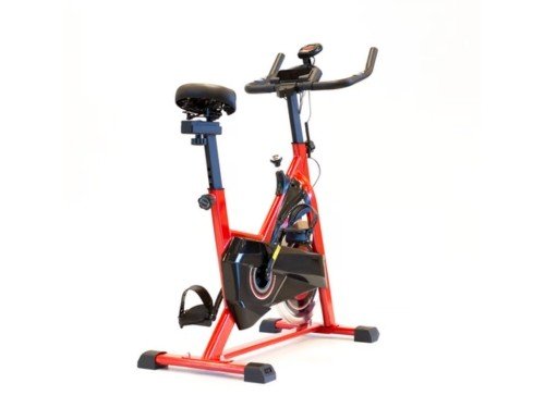 Bicicleta de Spinning fija Roja Randers hasta 120 Kg – ARG-845SP