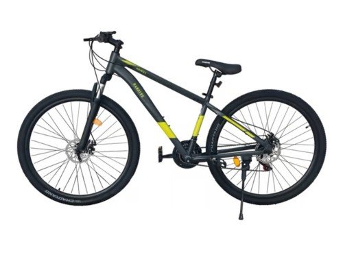 Bicicleta Mountain Bike Randers KAWILL R29 21V Shimano Negro/Amarillo