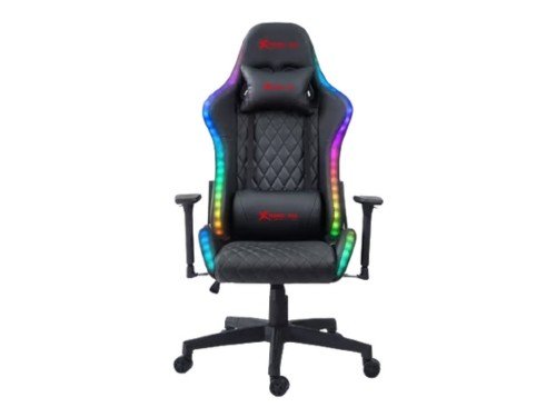Silla Gamer ergonómica Xtrike-Me con luces RGB GC-907