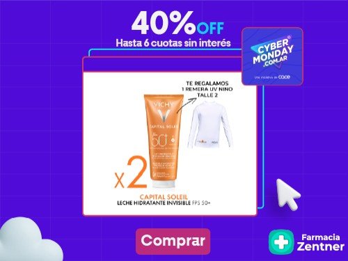 Vichy Capital Soleil Leche Familiar FPS 50+ x2