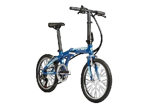 Bicicleta Olmo Pleggo P10 Rodado 20 Azul Y Celeste