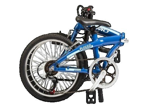 Bicicleta Olmo Pleggo P10 Rodado 20 Azul Y Celeste