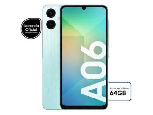 Celular Samsung Galaxy A06 64GB Light Green SM-A065MLGAARO