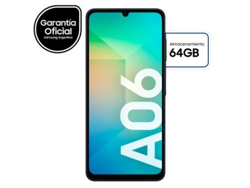 Celular Samsung Galaxy A06 64GB Negro SM-A065MZKAARO