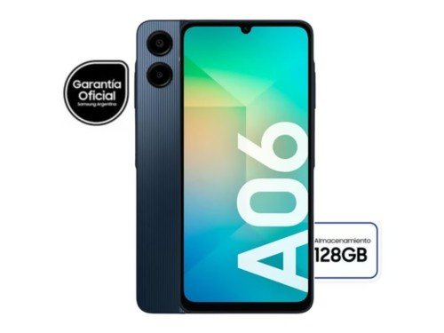 Celular Samsung Galaxy A06 128GB Negro SM-A065MZKEARO