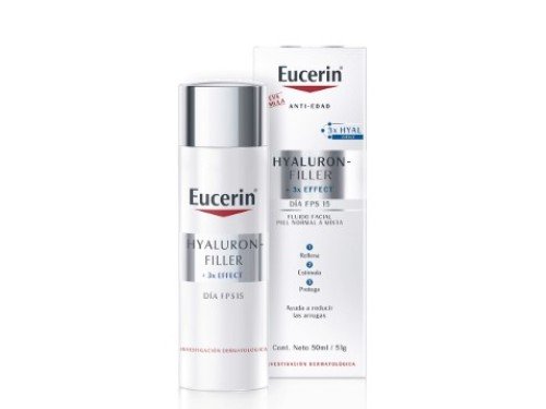 Crema Facial Hyaluron-Filler Día Piel Normal a Mixta F15 50ml Eucerin