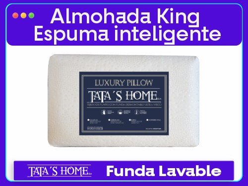Almohada Espuma Inteligente 90x40