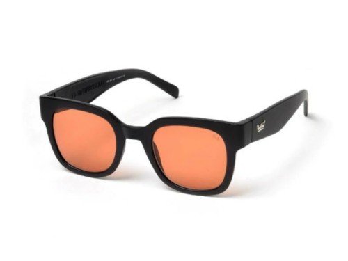 Anteojos Lentes De Sol Vulk Katleen Negro Mate