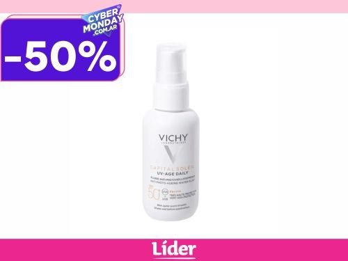 Vichy Capital Soleil Uv Age Daily Protector Antiedad FPS50+ x 40 Ml.