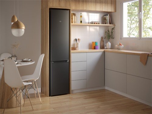 Heladera Gafa Bottom freezer Negra HGBF270N