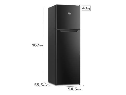 Heladera Gafa No Frost Inverter 262L Negra HGNF251N