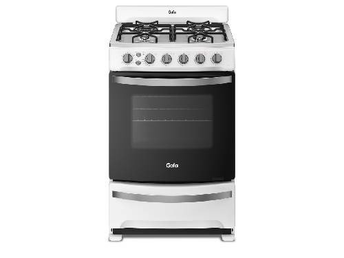 Cocina Gafa a Gas 56 cm Blanca CGB56