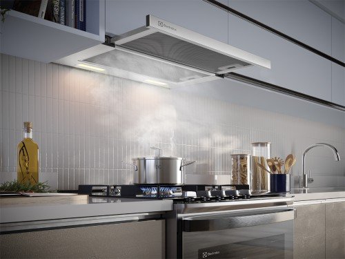 Campana Electrolux 60cm Efficient Retráctil con Luz LED DE6RS