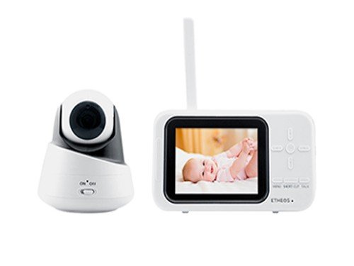 Baby Monitor inalámbrico con cámara y pantalla LCD 3,5 pulgadas