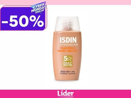 Isdin Foto Fusion Water Con Color Medium FPS50+ x 50 Ml.
