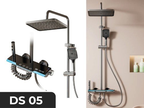 Combo smart bacha cocina SS 730 + DS 05 ducha