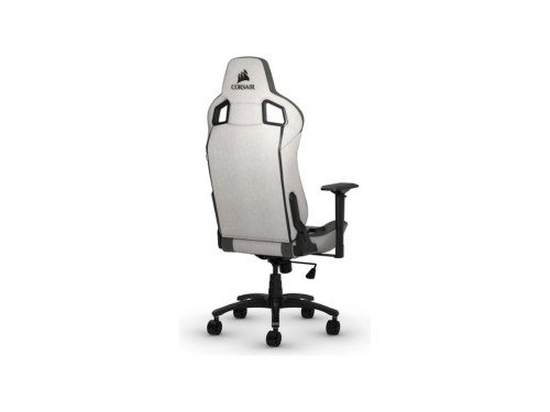 Silla de escritorio Corsair T3 Rush gamer ergonómica gris y charcoal