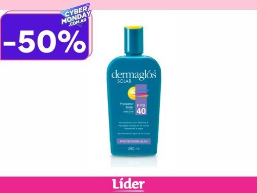 Dermaglós Protector Solar FPS40 x 250 Ml.