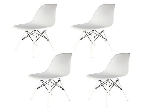 Silla Eames Monochrome x4