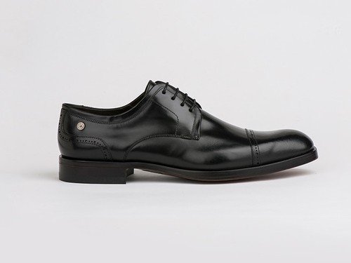 Zapato de cuero Bercy 17 negro Lepoque