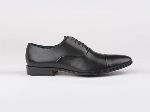 Zapato de cuero Cannes 37 negro Lepoque