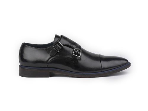 Zapato de cuero Nantes 10 negro Lepoque