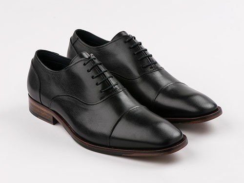 Zapato de cuero Ruan 10 negro Lepoque