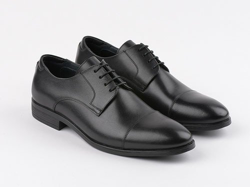 Zapato de cuero Albi 12 Negro Lepoque