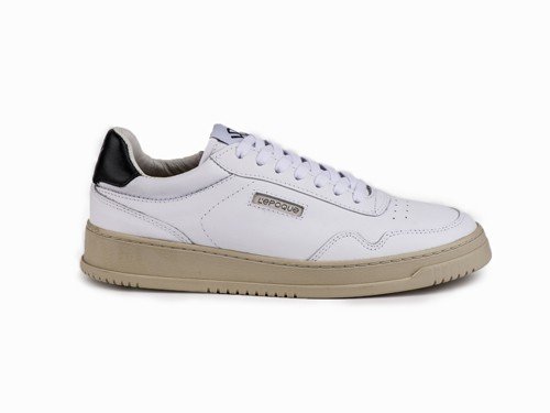 Zapatillas de Cuero Mathis 02 Blanco Lepoque