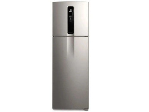 HELADERA NO FROST ELECTROLUX 408L INVERTER ACERO INOX. IF43S