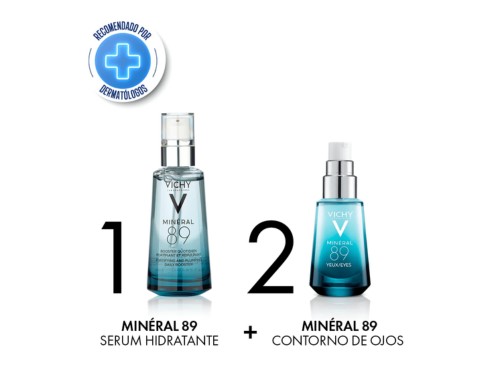 Mineral 89 Booster 50 ml + Mineral 89 Contorno de Ojos 15 ml Vichy