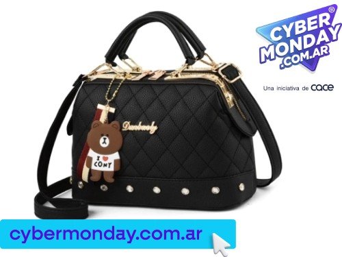 Cartera De Mujer Bandolera Herrajes Dorados Elegantecolgante