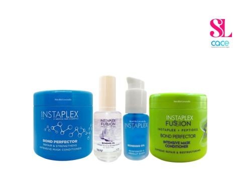 Kit máscaras y sérums fortalecedores para cabello dañado