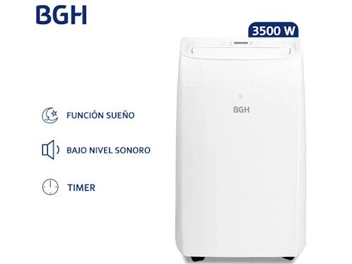 AIRE ACONDICIONADO PORTATIL BGH 3500W F-C BP35WCDV