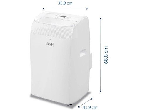 AIRE ACONDICIONADO PORTATIL BGH 3500W F-C BP35WCDV