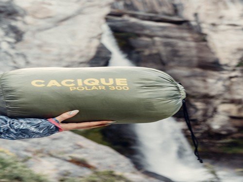 Bolsa De Dormir Cacique Polar 300 Poliester Frío 0°c Premium