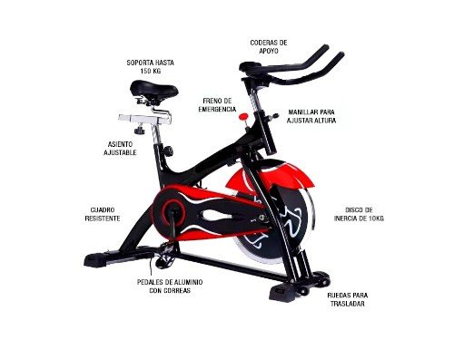 Bicicleta fija gimnasia SLP HW-3039 Spinning