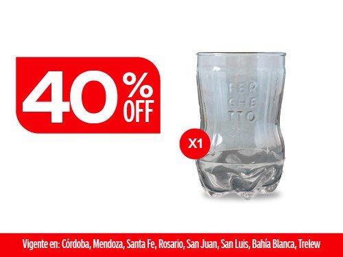 Vaso Ferchetto 800ml x1